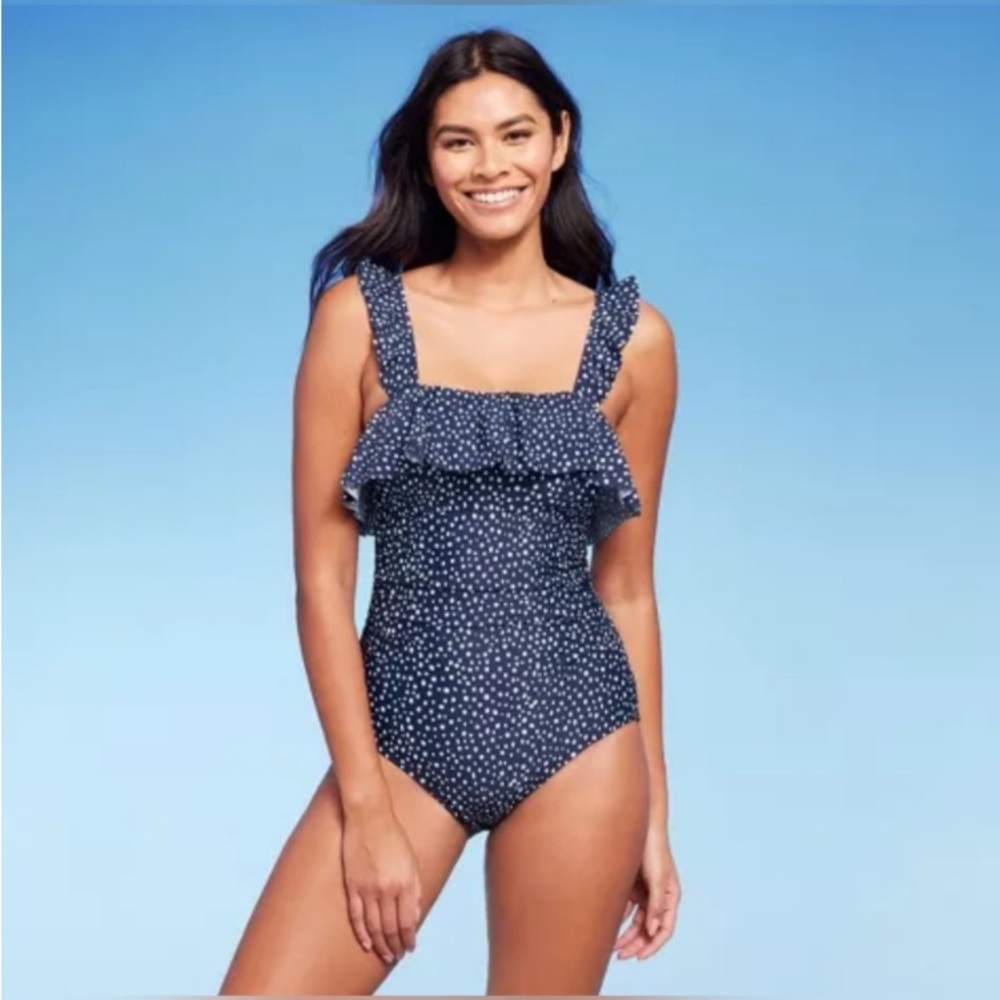 Women's Ruffle Full Coverage One Piece Swimsuit - Kona Sol™